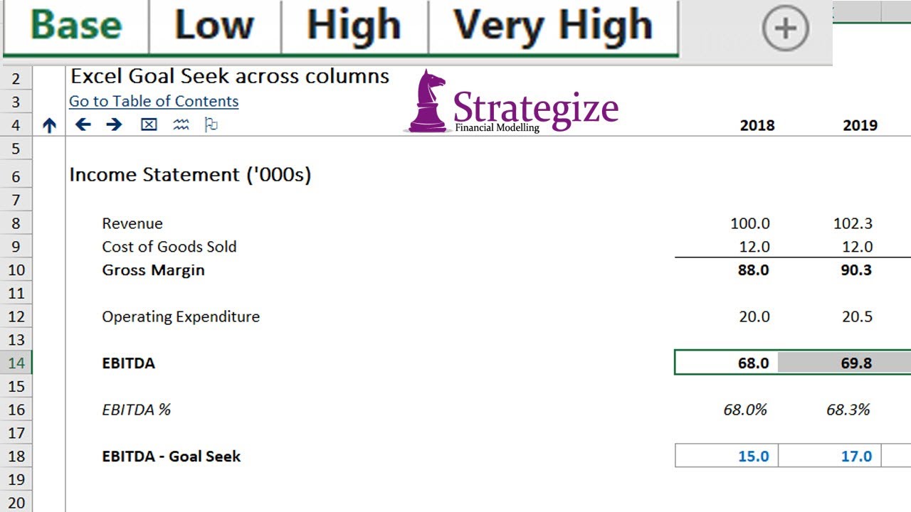 Excel VBA: Goal Seek across columns, across sheets