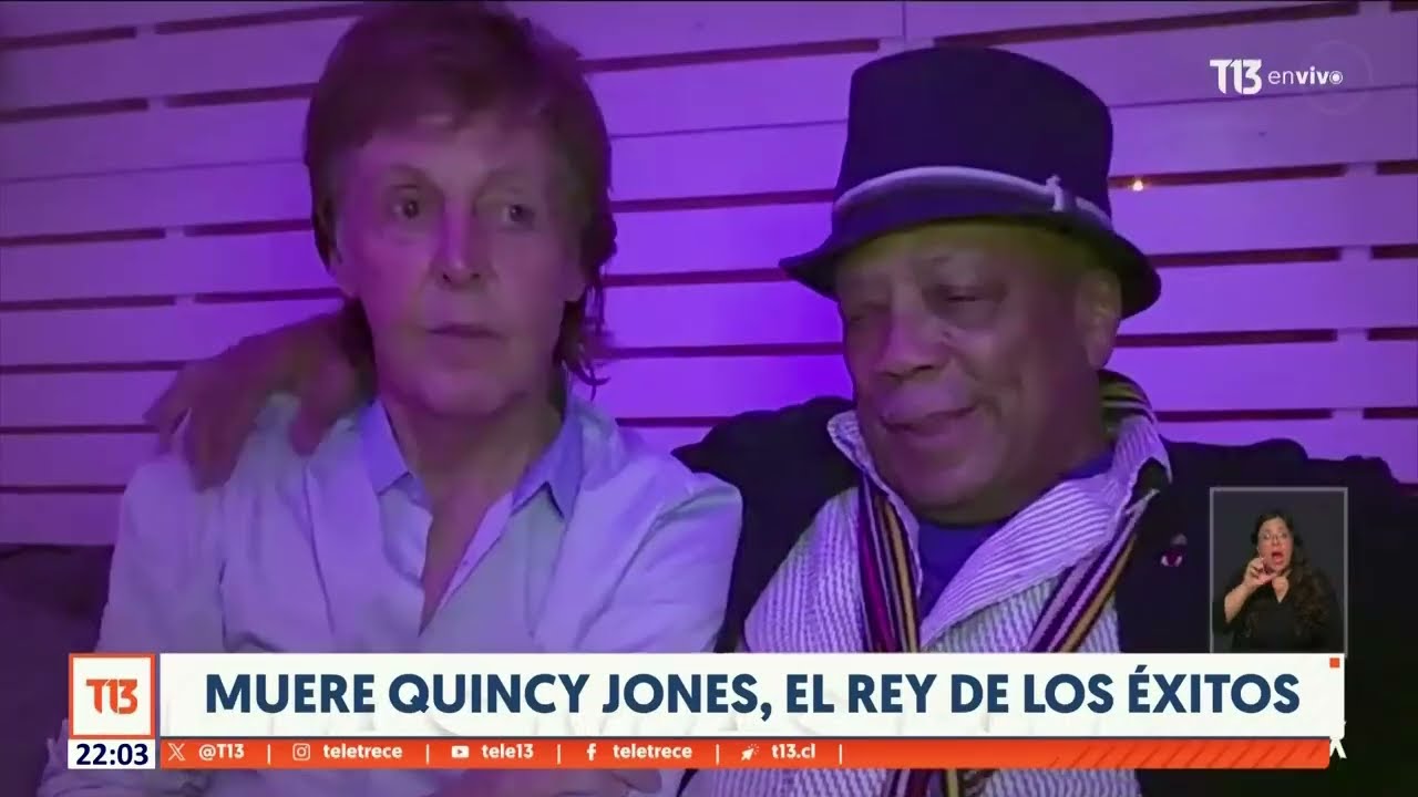 Rey de los éxitos: Muere Quincy Jones a los 91 años