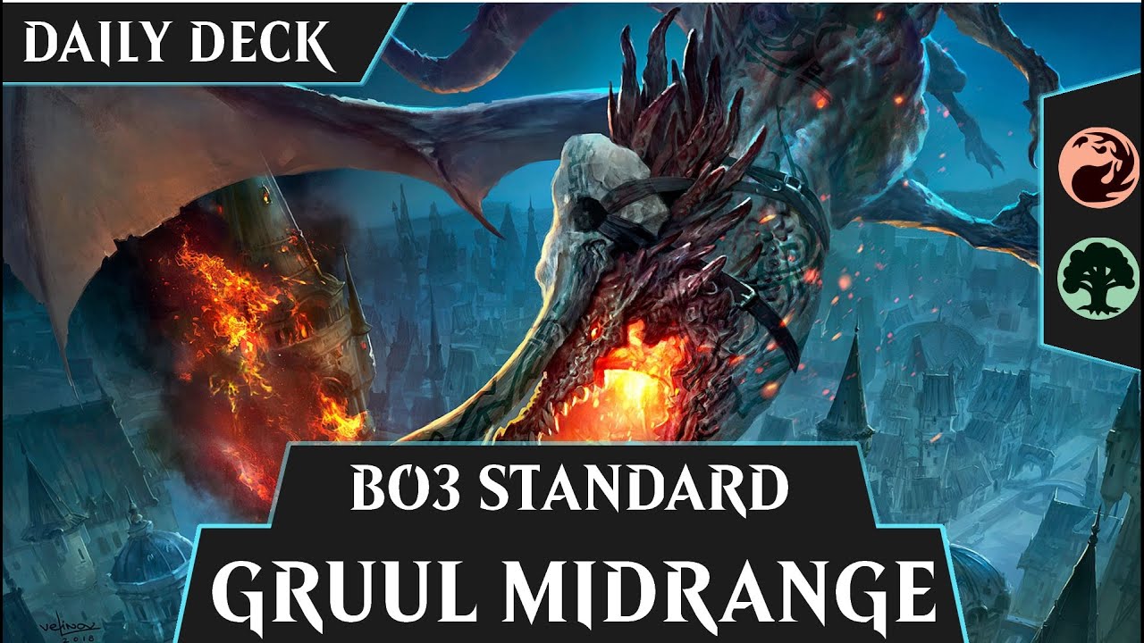 MYTHIC GRUUL MIDRANGE - TRADITIONAL STANDARD - [DECK TECH & GAMEPLAY]