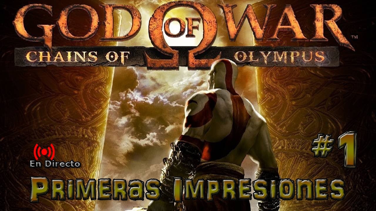 GOD OF WAR: CHAINS OF OLYMPUS #1 | PRIMEROS MINUTOS | EN DIRECTO