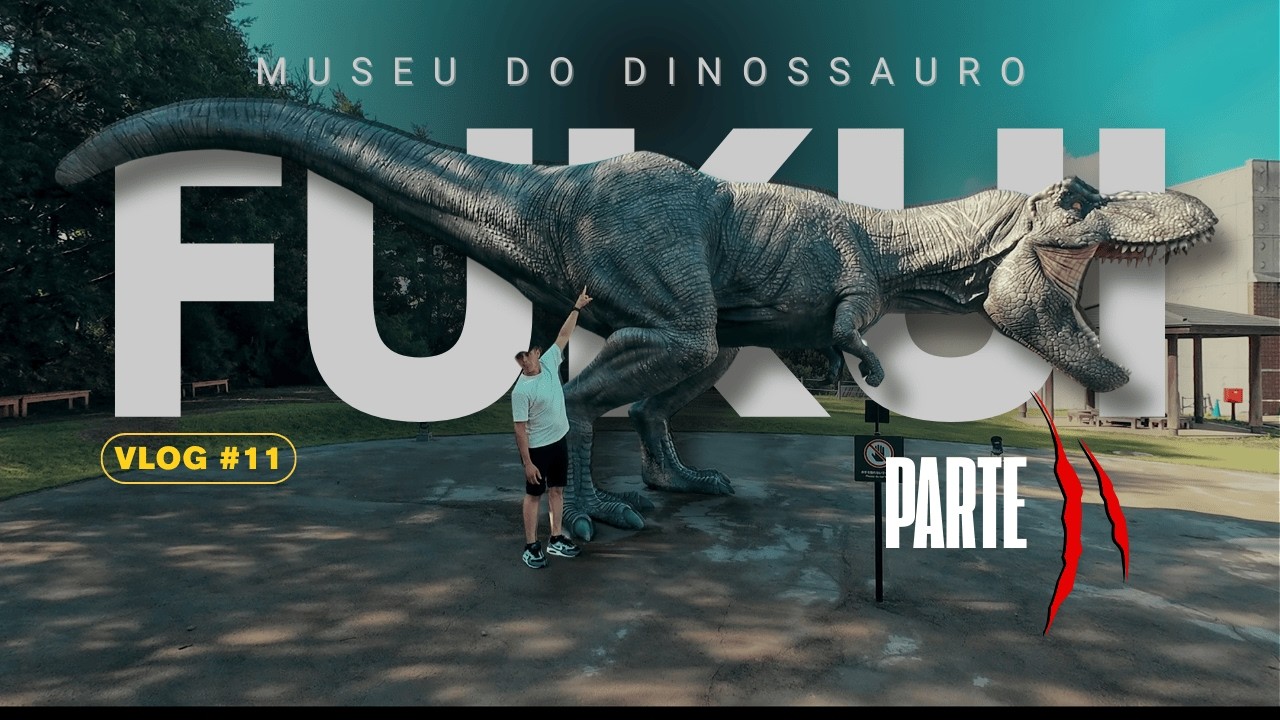 Museu do dinossauro em Fukui Parte 2