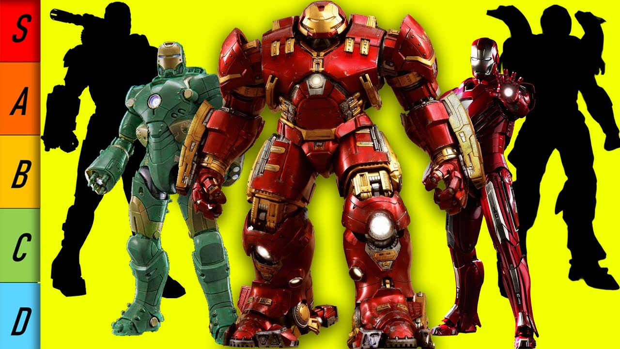 RANKEANDO TODOS LOS TRAJES DE IRON MAN
