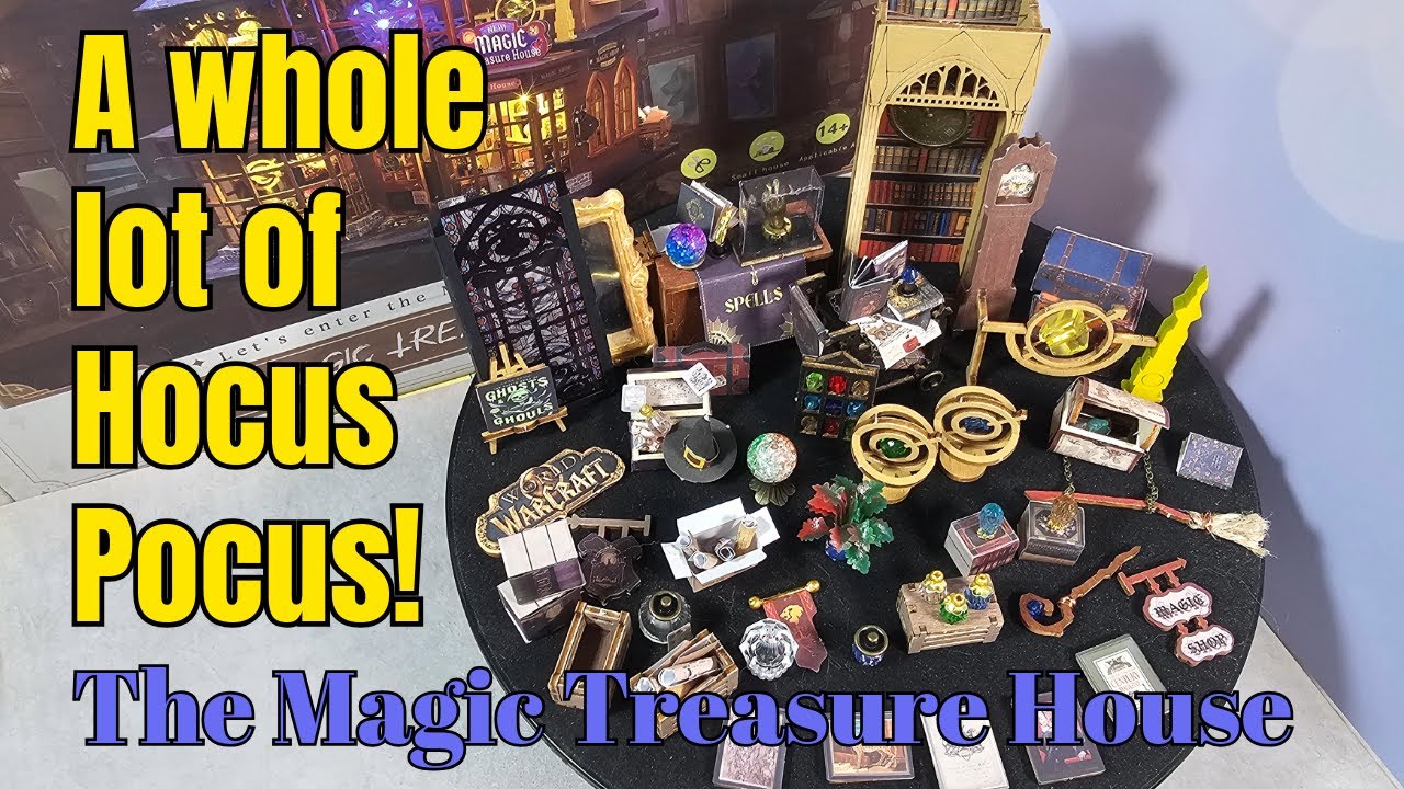 The Magic Treasure House: Magical books, scrolls and potions! Oh my! 🪄🔮🧙‍♂️