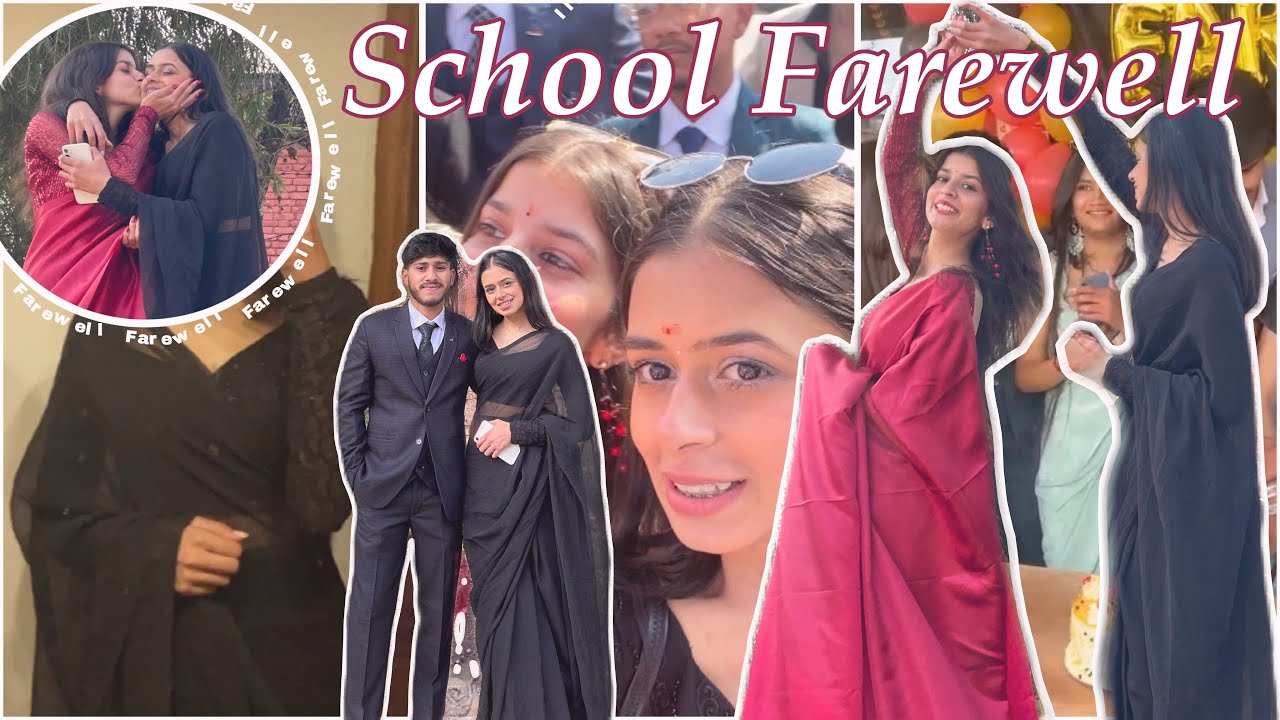 End of school era🏫 | farewell | class:12| shreya soni