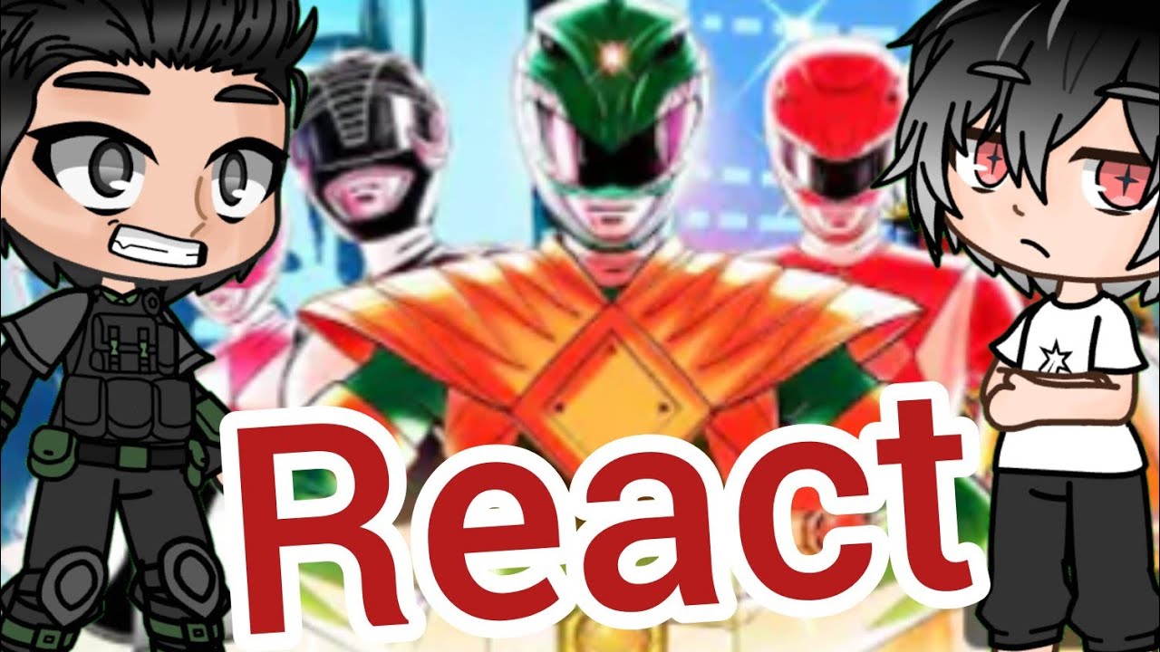 Kaiju N.8 REACT (reagindo) É HORA DE MORFAR | Saban's GO GO POWER RANGERS _Sem As_ (gacha)