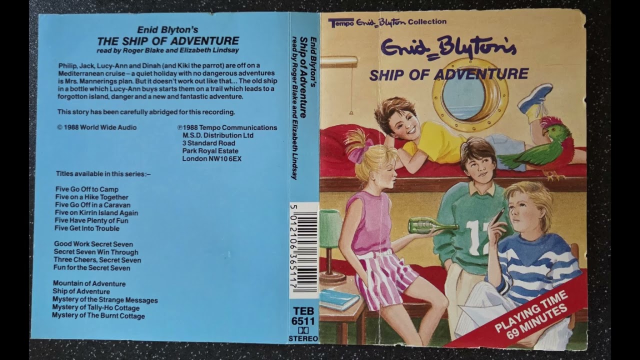 The Ship of Adventure Enid Blyton Audiobook (Tempo)