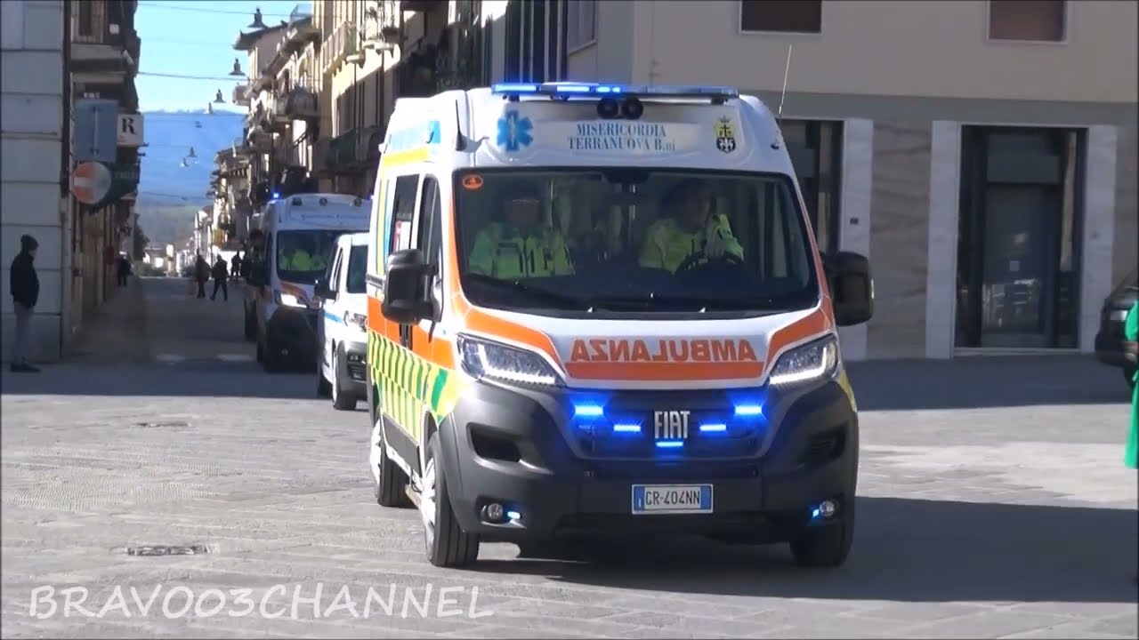 Inaugurazione Nuovi Mezzi Misericordia Terranuova Bracciolini (AR) - 2024