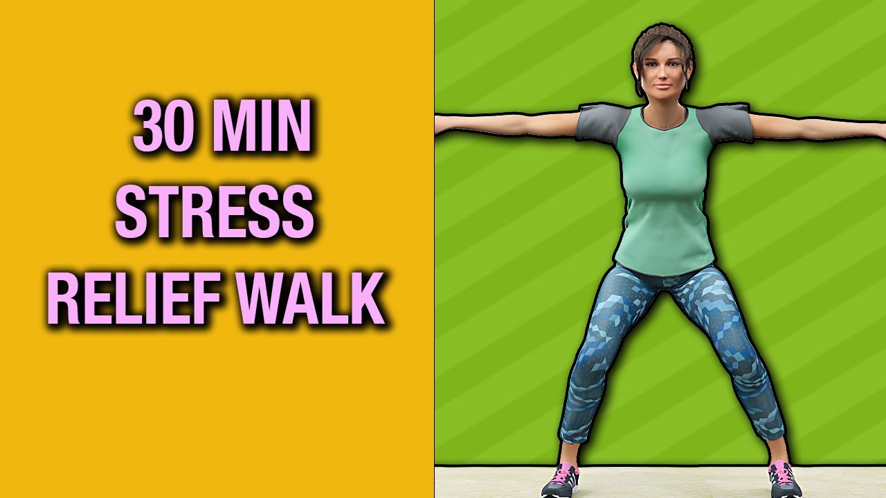 30-Min Stress Relief Walk: Melt Anxiety, Boost Mood