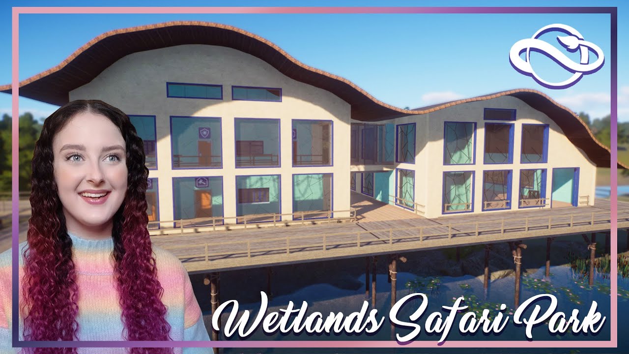 Wetlands Safari Park Entrance // Planet Zoo: Wetlands Animal Pack