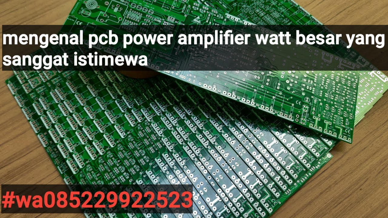 Mengenal power audio rakitan yang super istimewa.