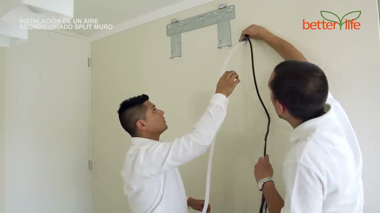 Como Instalar un Aire Acondicionado Split Muro