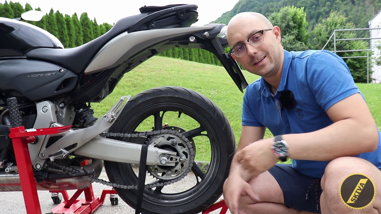 REMOVER RODA TRASEIRA DA MOTO | HORNET