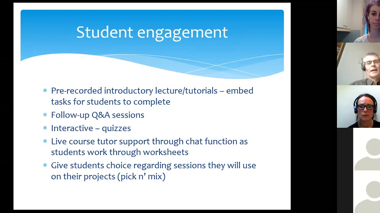 Breakout session: What we learned from teaching bootcamps and summer schools online
