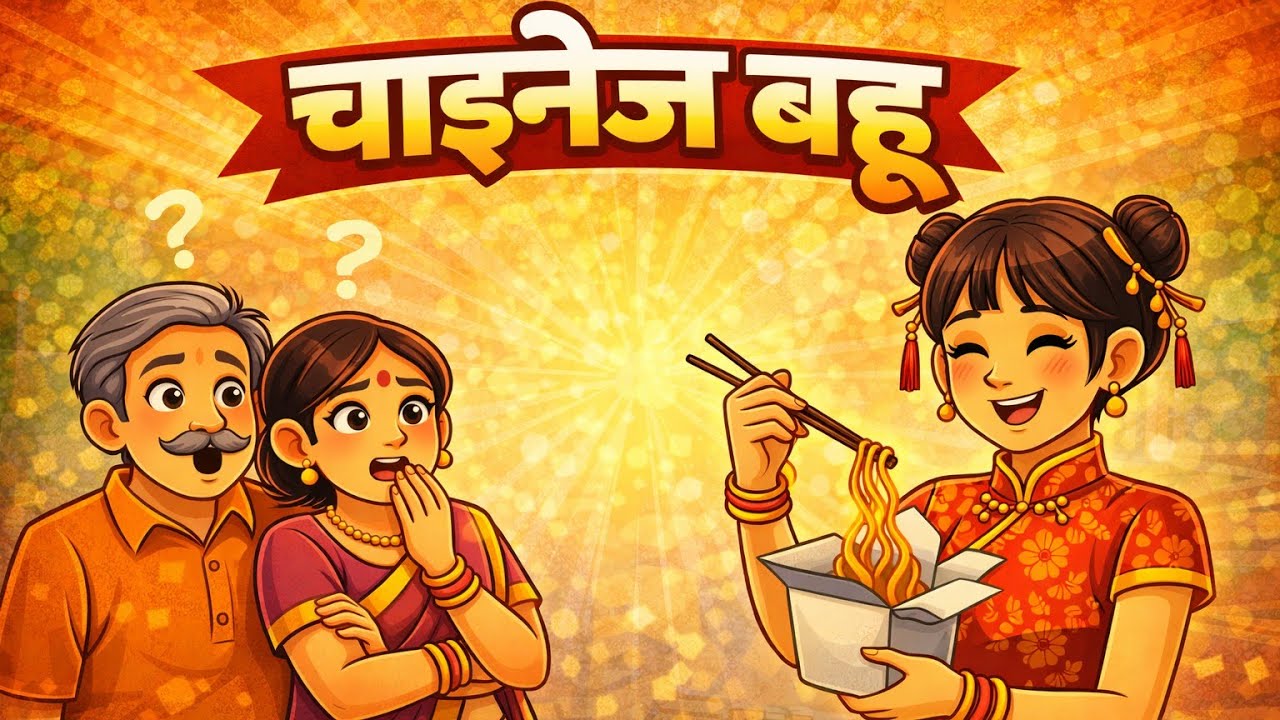 चाइनीज बहु #cartoon #ai #shorts #animetoons #animecartoon #aishorts #hindi #kahani