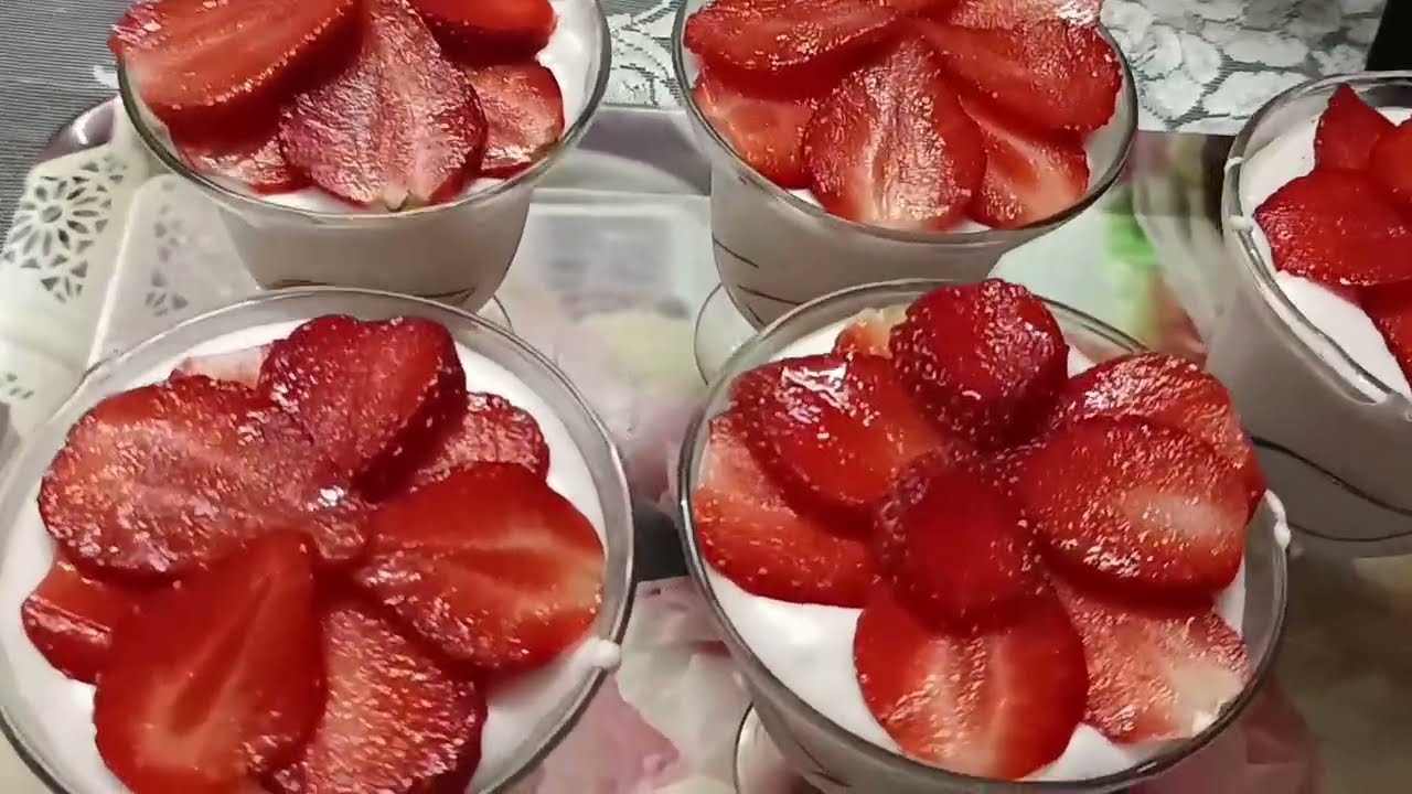 Ramzan series episode 6 strawberry mousse