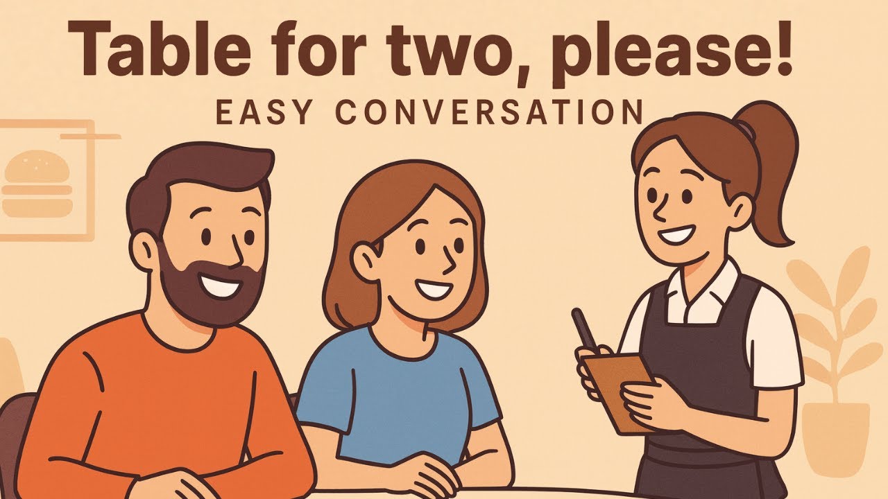 Pedir comida en ingl&eacute;s 🍔 | Conversaciones sencillas en restaurantes para principiantes