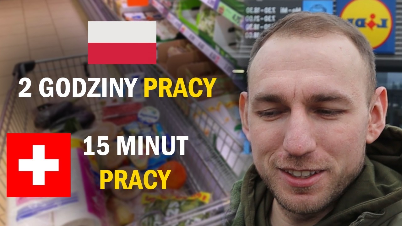 LIDL CHALLENGE: Pensja Minimalna w PL i CH na Taki Sam Koszyk Zakupów!