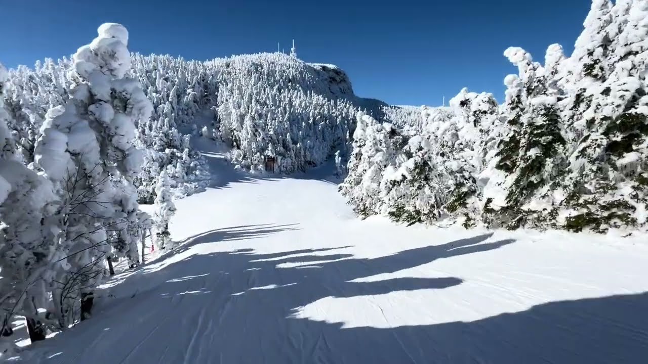 Top to bottom at Stowe -- Toll Road and Easy Mile