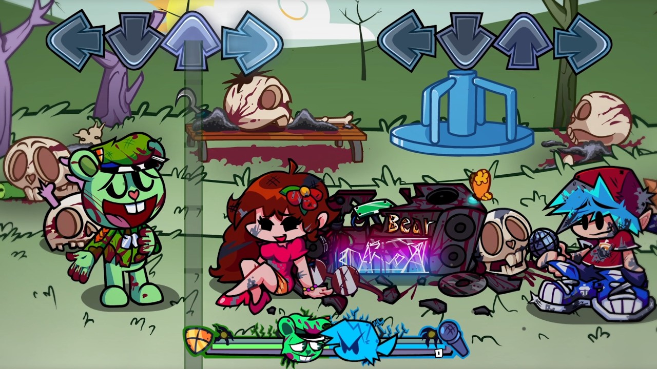 FNF: V.S Fliqpy (Full Week) [Post Traumatic Update] - UnFlipped Out
