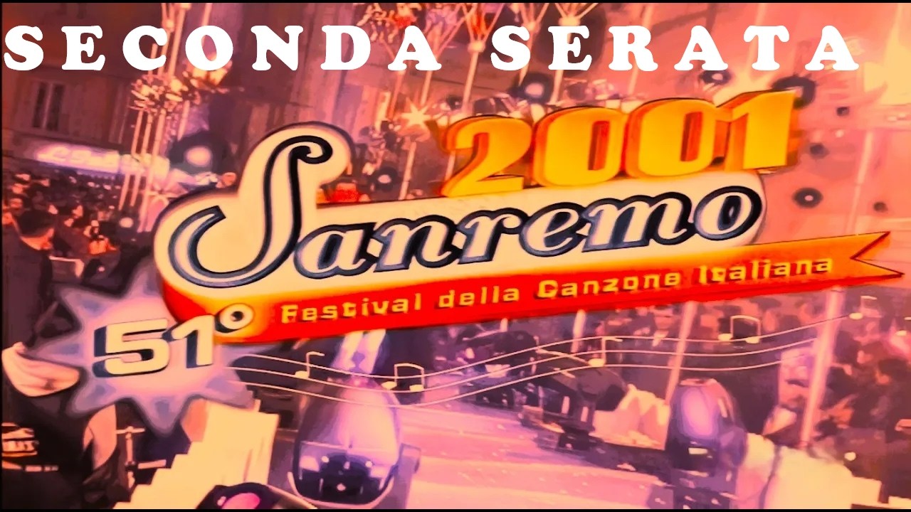 SANREMO 2001 - Seconda serata (con Raffaella Carrà)