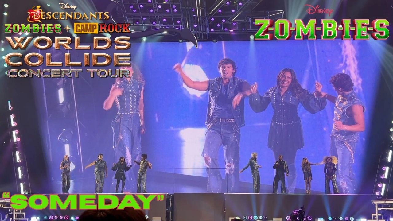 &laquo;Someday&raquo; (ZOMBIES) | Worlds Collide Tour 2026 (Ночь открытия, 2-й ряд)