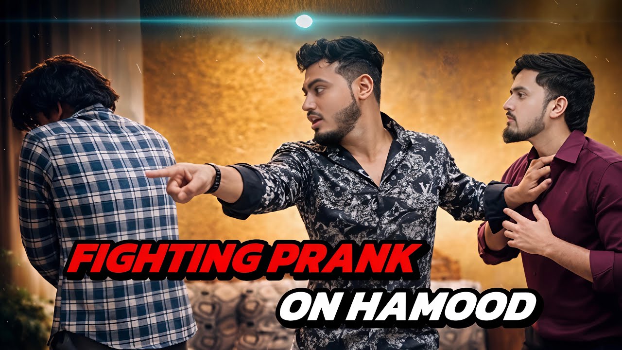 Fighting Prank on Hamood…😂| Mai or Shahed Full Ladliye….😱| 