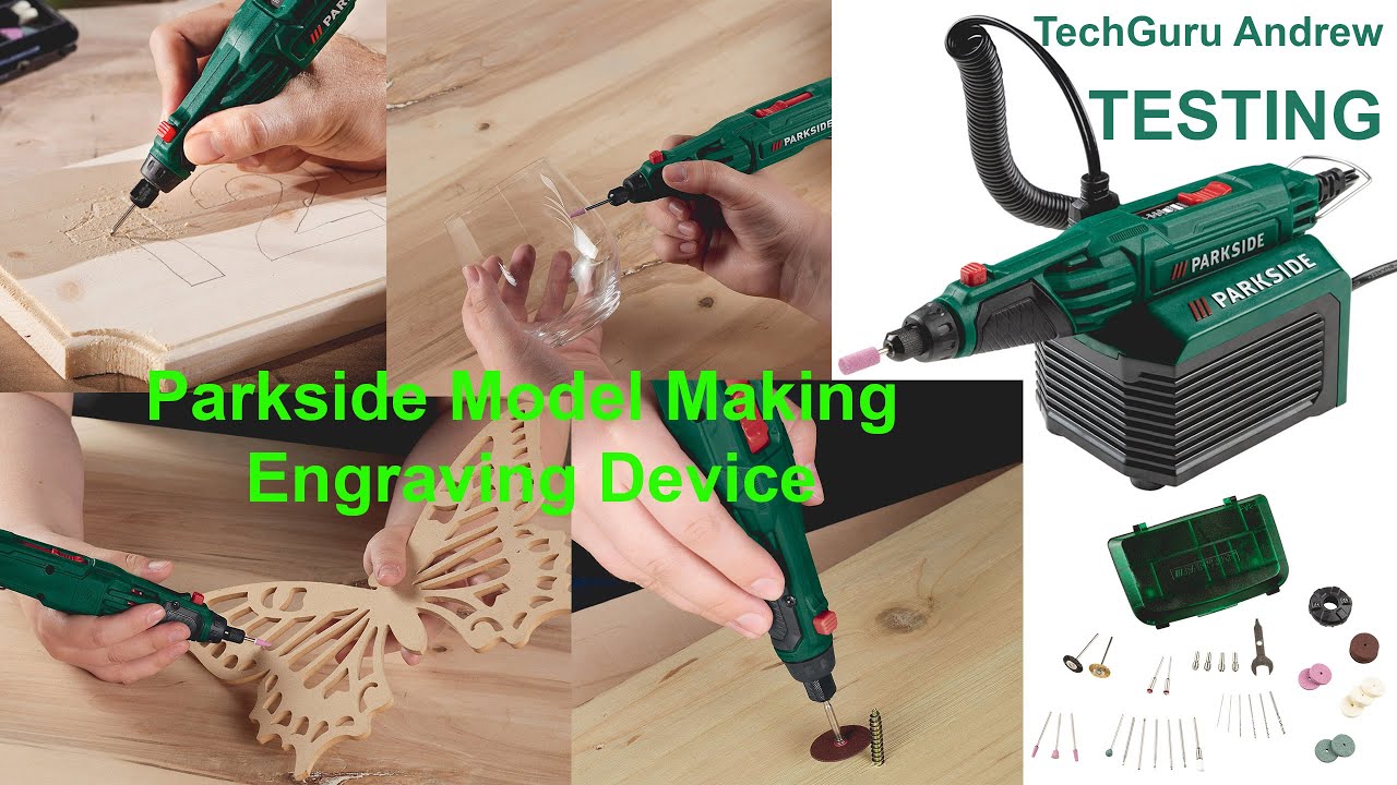 Parkside Model Making & Engraving Device PMGS 12 D4 TESTING