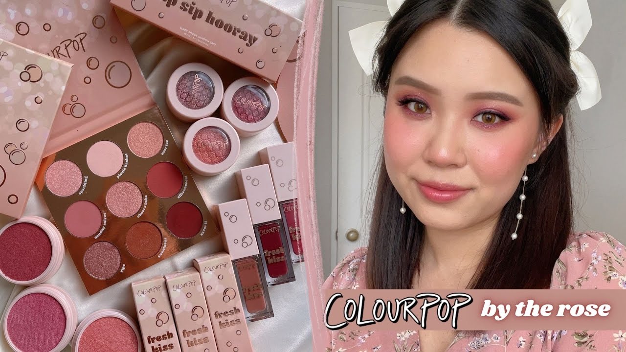 COLOURPOP BY THE ROSE 💖 3 LOOKS, COMPARISONS + REVIEW!