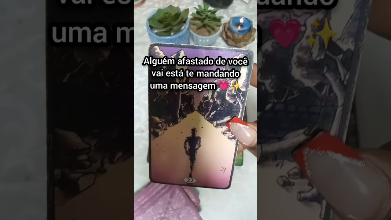 Algu&eacute;m afastado de voc&ecirc; vai est&aacute; te mandando uma mensagem