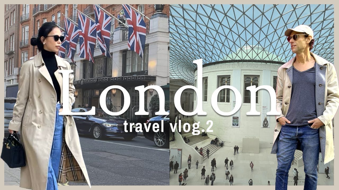 ロンドン2🇬🇧世界中のお宝が集まる大英博物館|ロンドンのグルメが集結するマーケットへ。