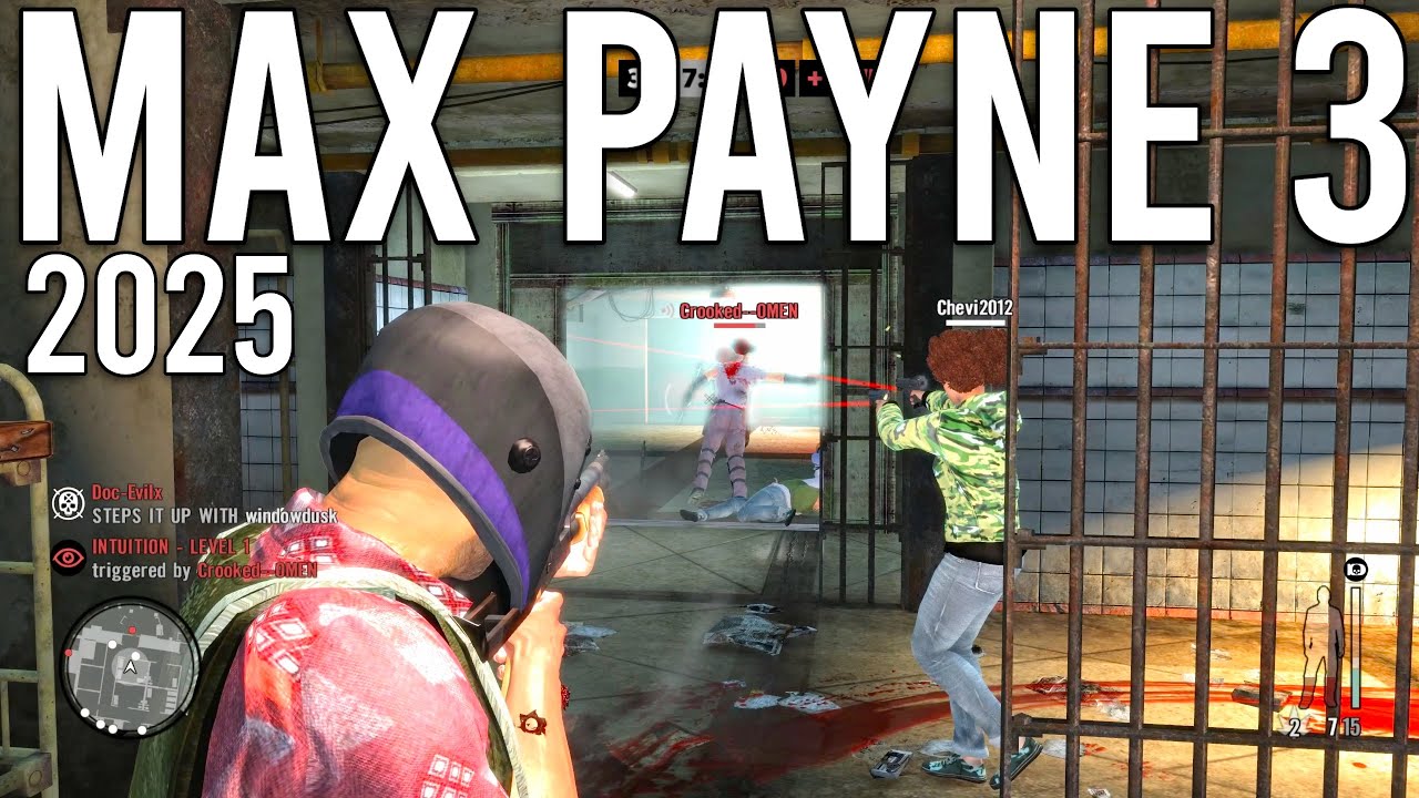 Многопользовательский режим Max Payne 3 в 2025 году