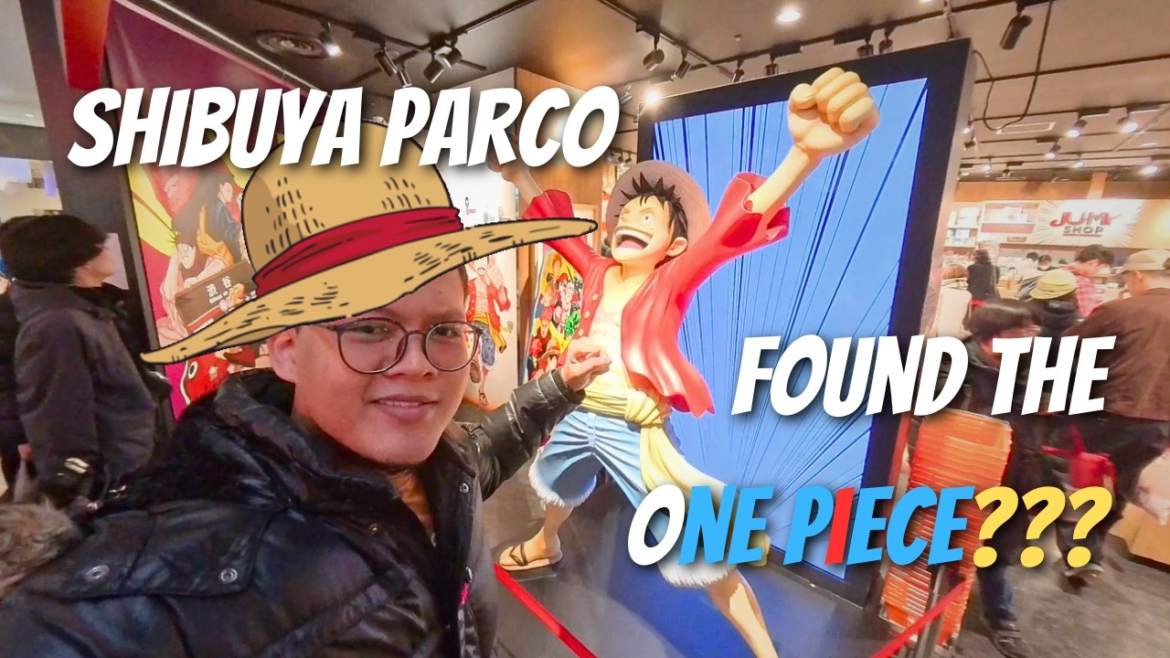 ONE PIECE??? Shibuya Parco Tokyo | Mini Vlog #fypシ #shibuya #onepiece