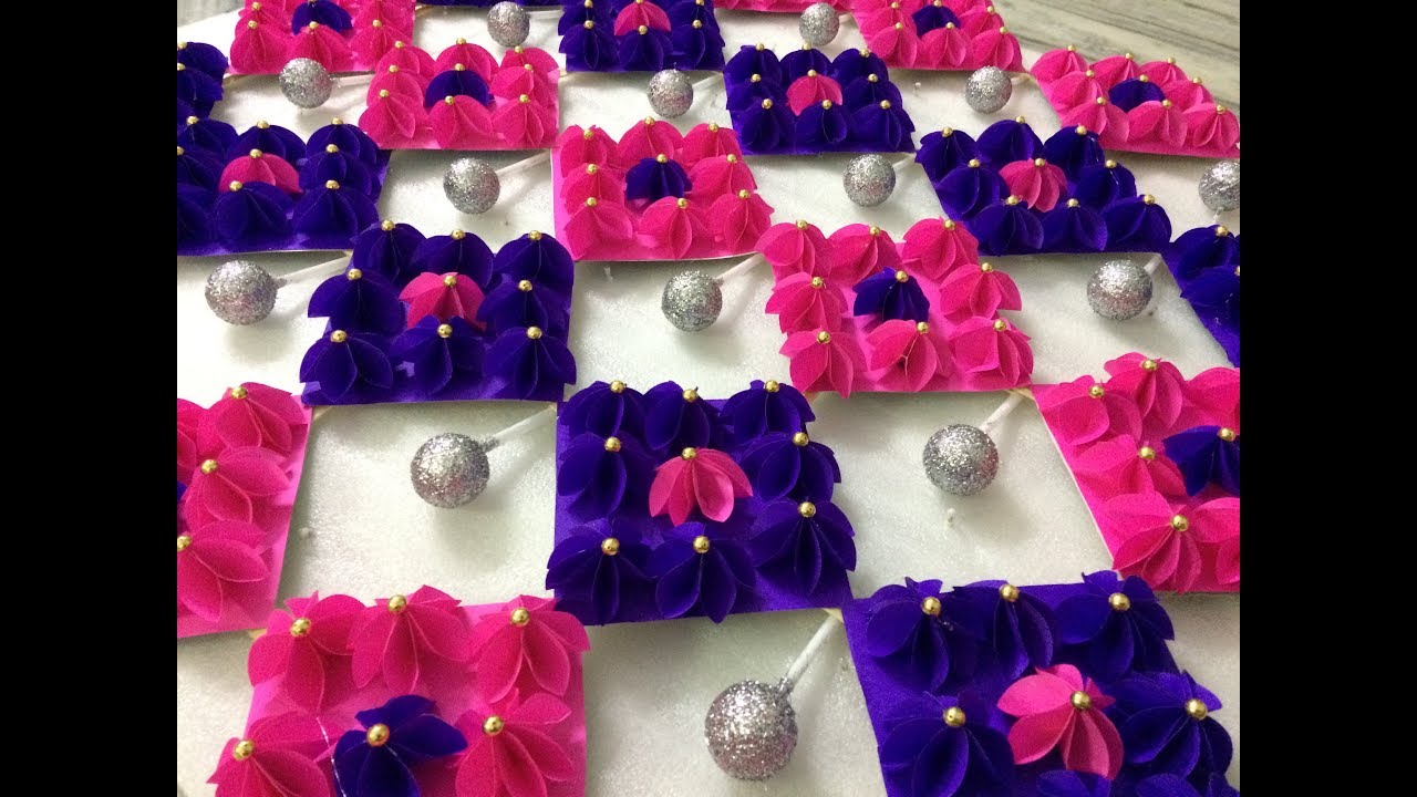 DIY Craft Paper Ideas | Festival Background Decoration & Back Drop
