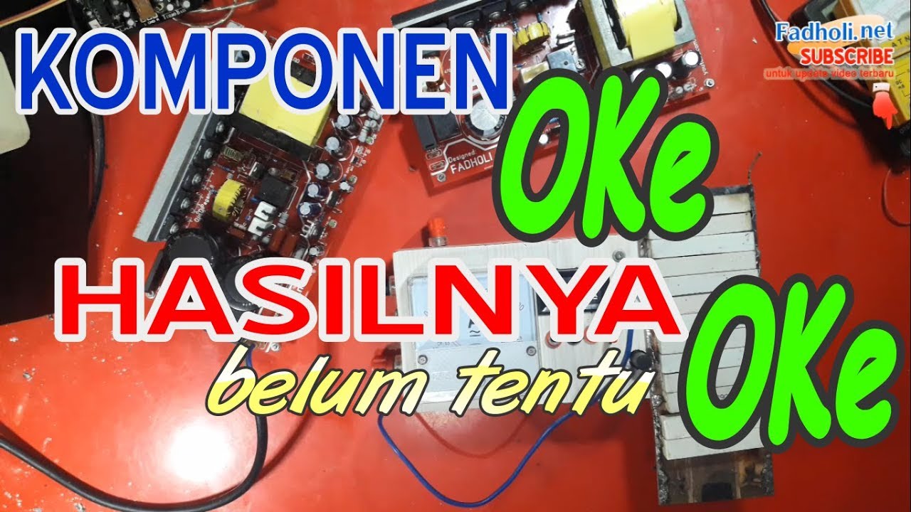 Tes Amper SMPS SOS HB OKE