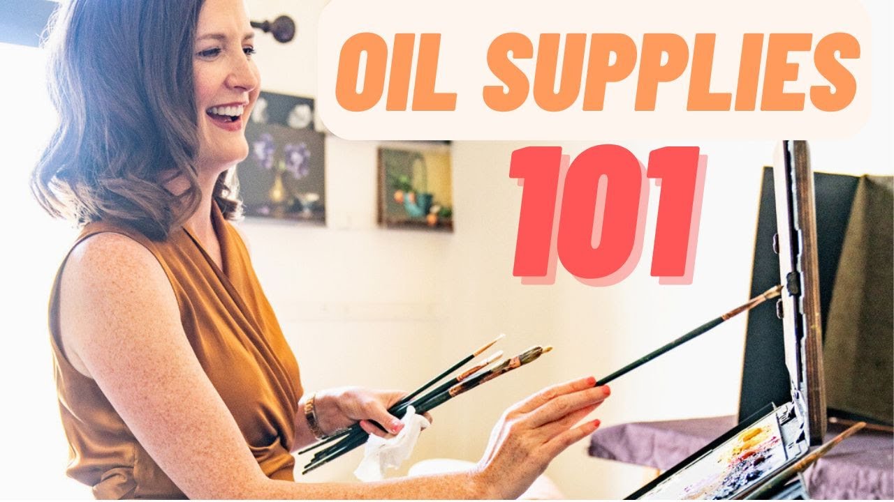 Must-Have Colors and Brushes for Beginner Oil Painters!