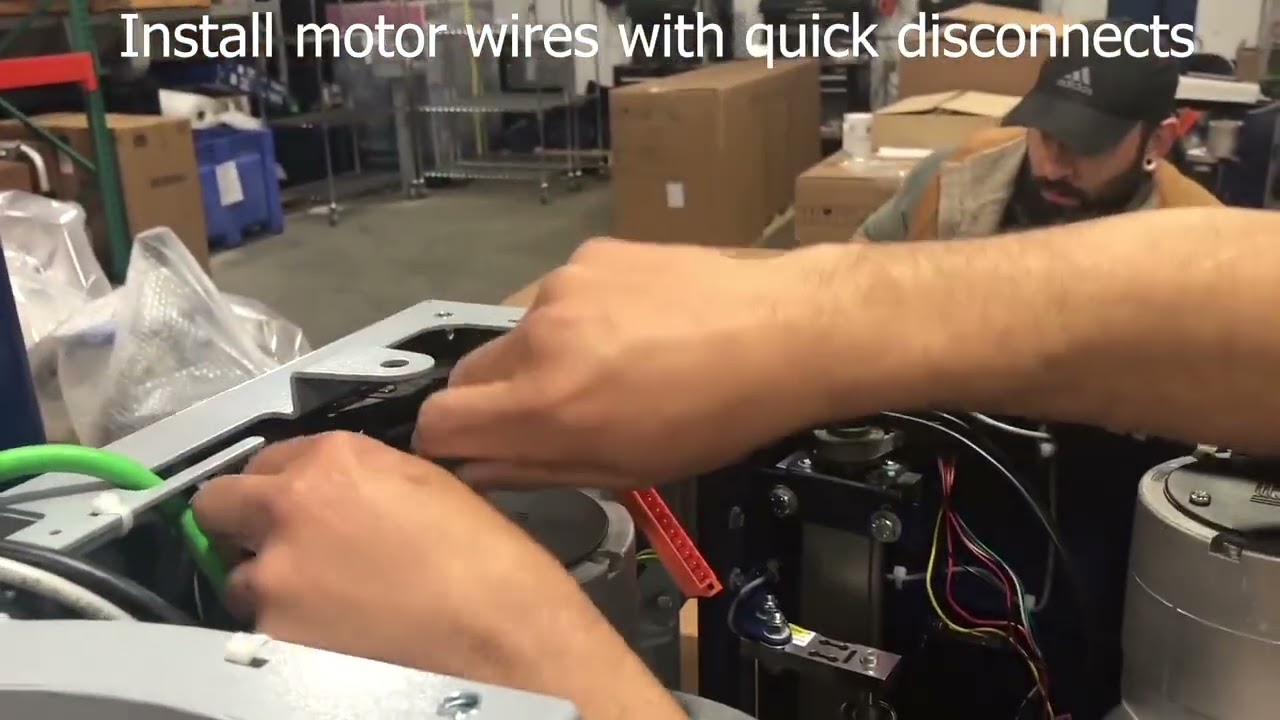 VRD roper installation for Robot S7