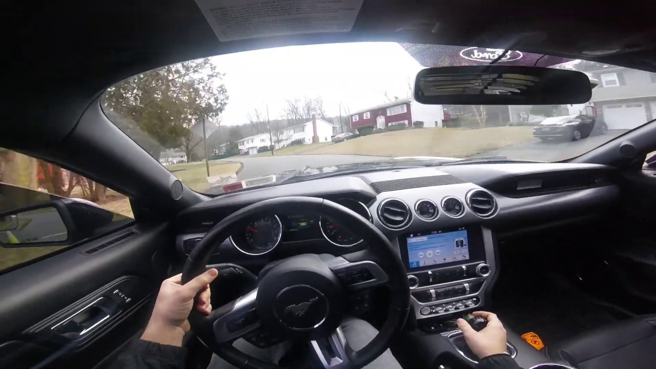 POV Drive in a 2016 Mustang GT with loud exhaust