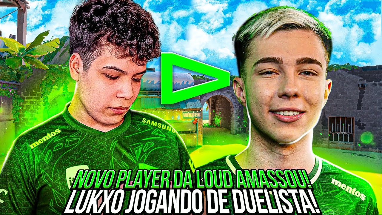 LUKXO FOI DUO com o NOVO PLAYER DA LOUD E AMASSARAM NA RANKED!