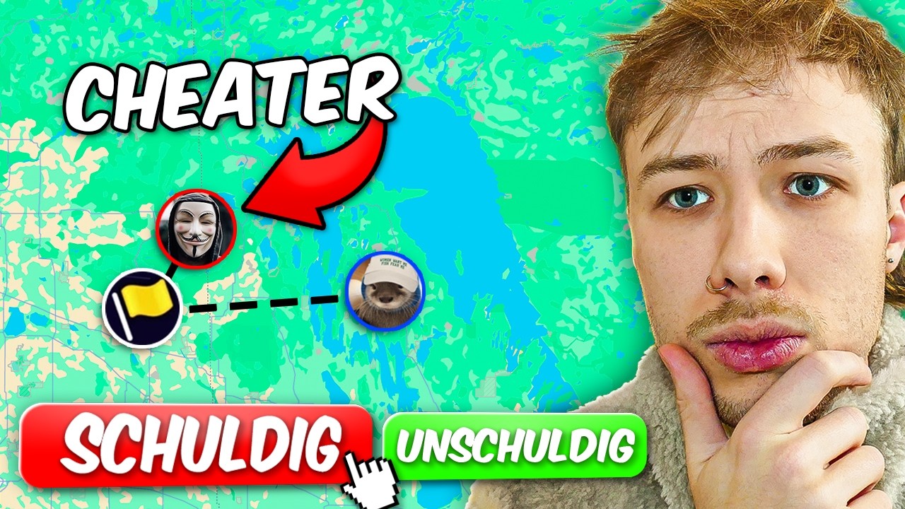 Ich fange mal wieder CHEATER IN GEOGUESSR