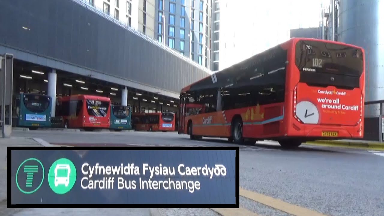Cardiff Bus Station Interchange (April 2025)