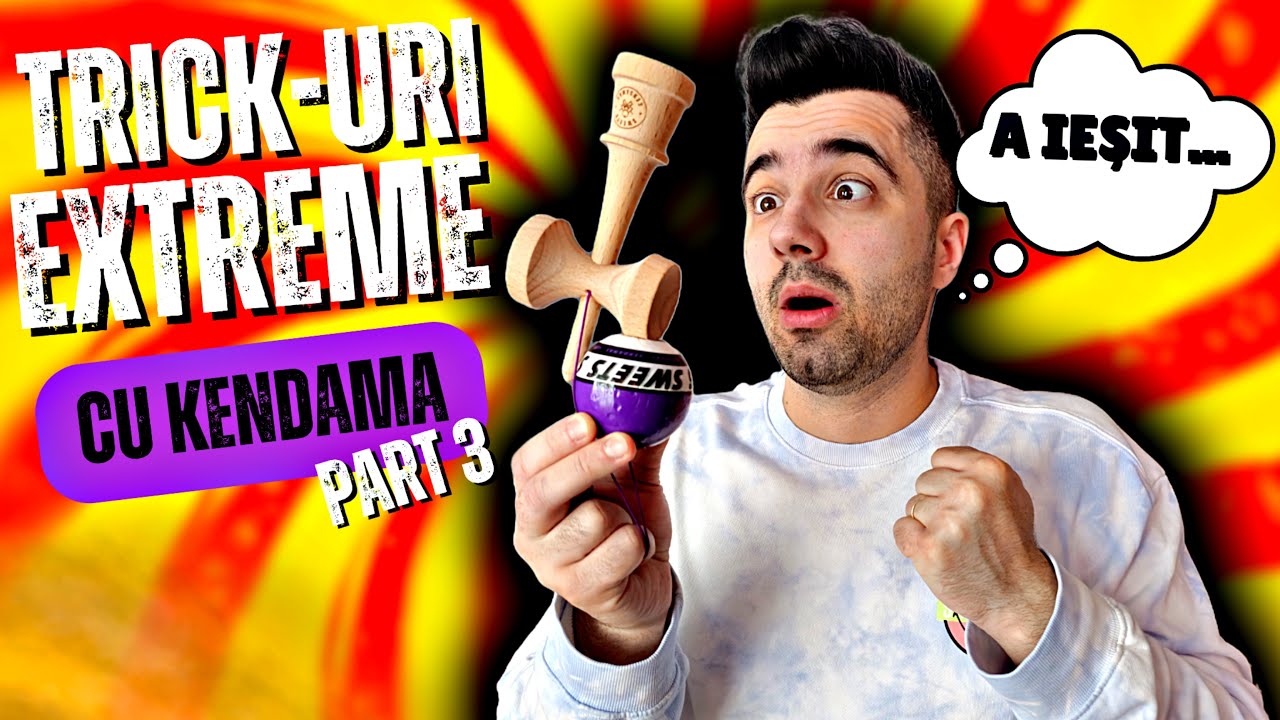 ÎNVĂȚ 100 TRICK-URI EXTREME cu KENDAMA în 24H | TUTORIAL 🔥| Part 3 + CASTIGATOR GIVEAWAY