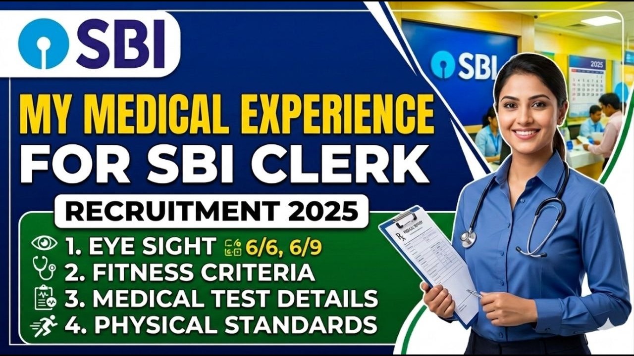 MY SBI CLERK MEDICAL EXPERIENCE || Mere Experience se seekho kuchh