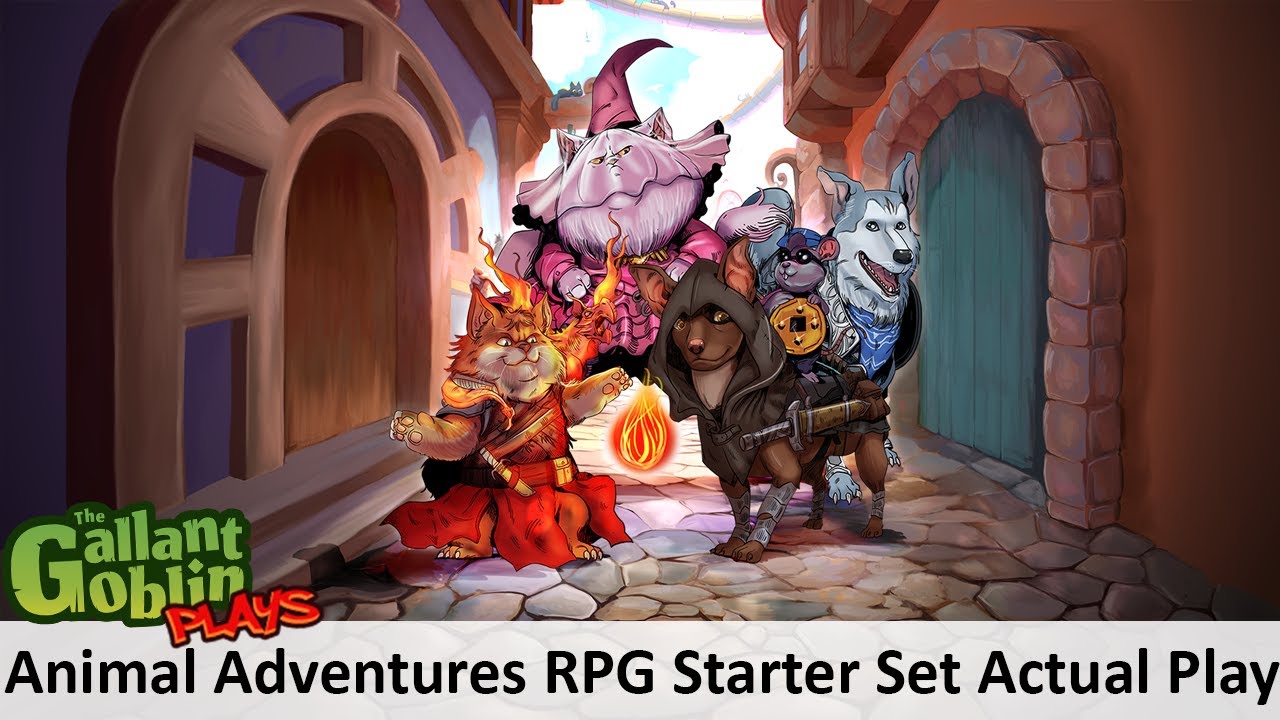 Actual Play: Animal Adventures: RPG Starter Set - The Gallant Goblin Plays