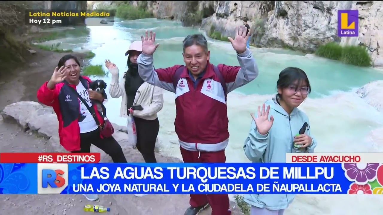 Ayacucho: las aguas turquesas de Millpu, una joya natural y la ciudadela de &Ntilde;aupallacta
