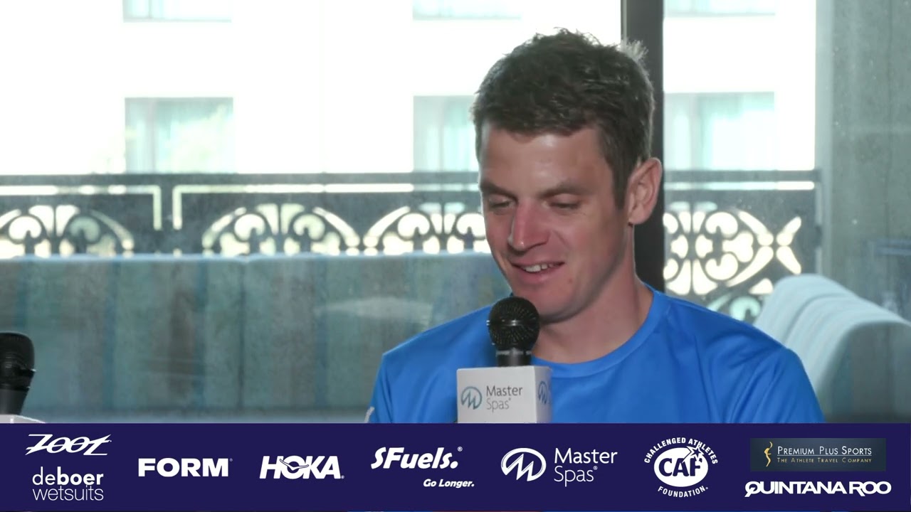 Jonny Brownlee: Breakfast with Bob at Super League Malibu
