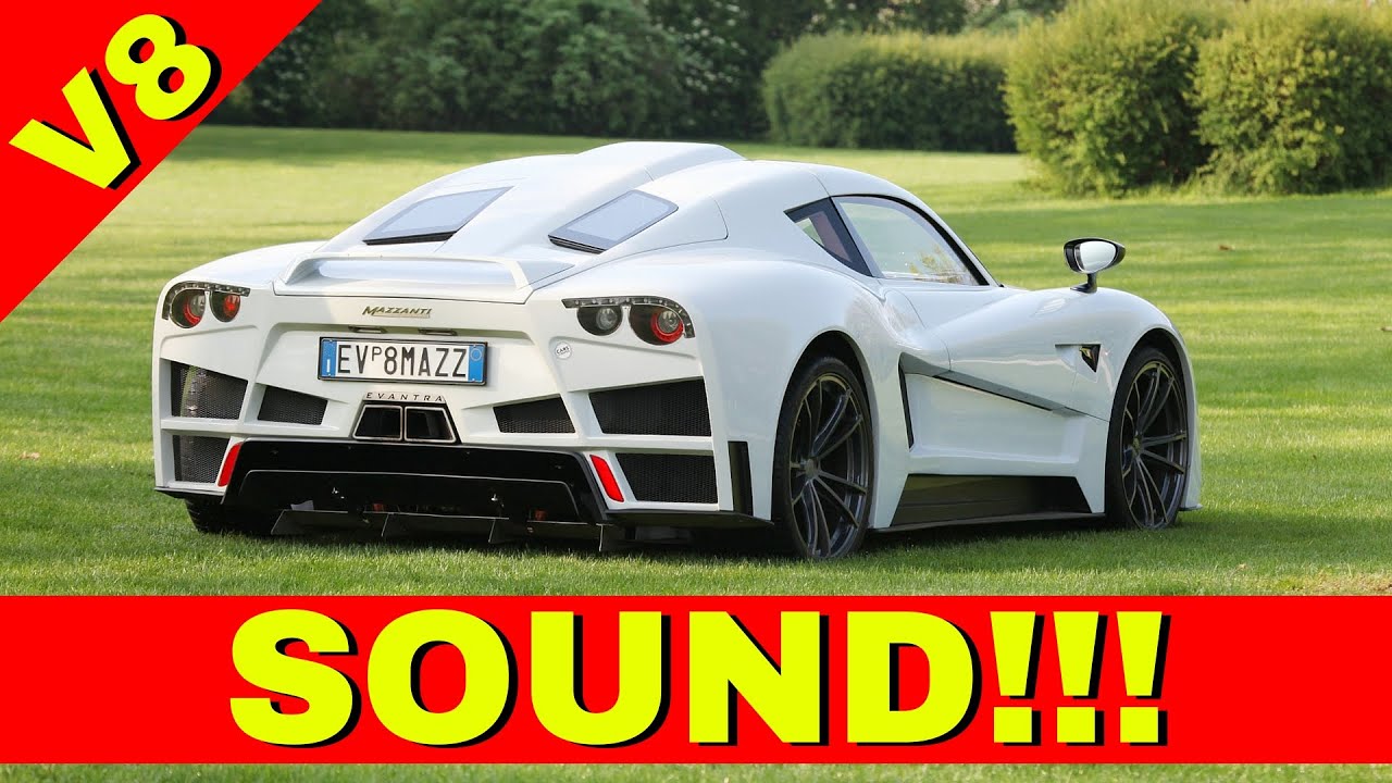 Mazzanti Evantra - 750 HP V8 Revving & Sound!!!