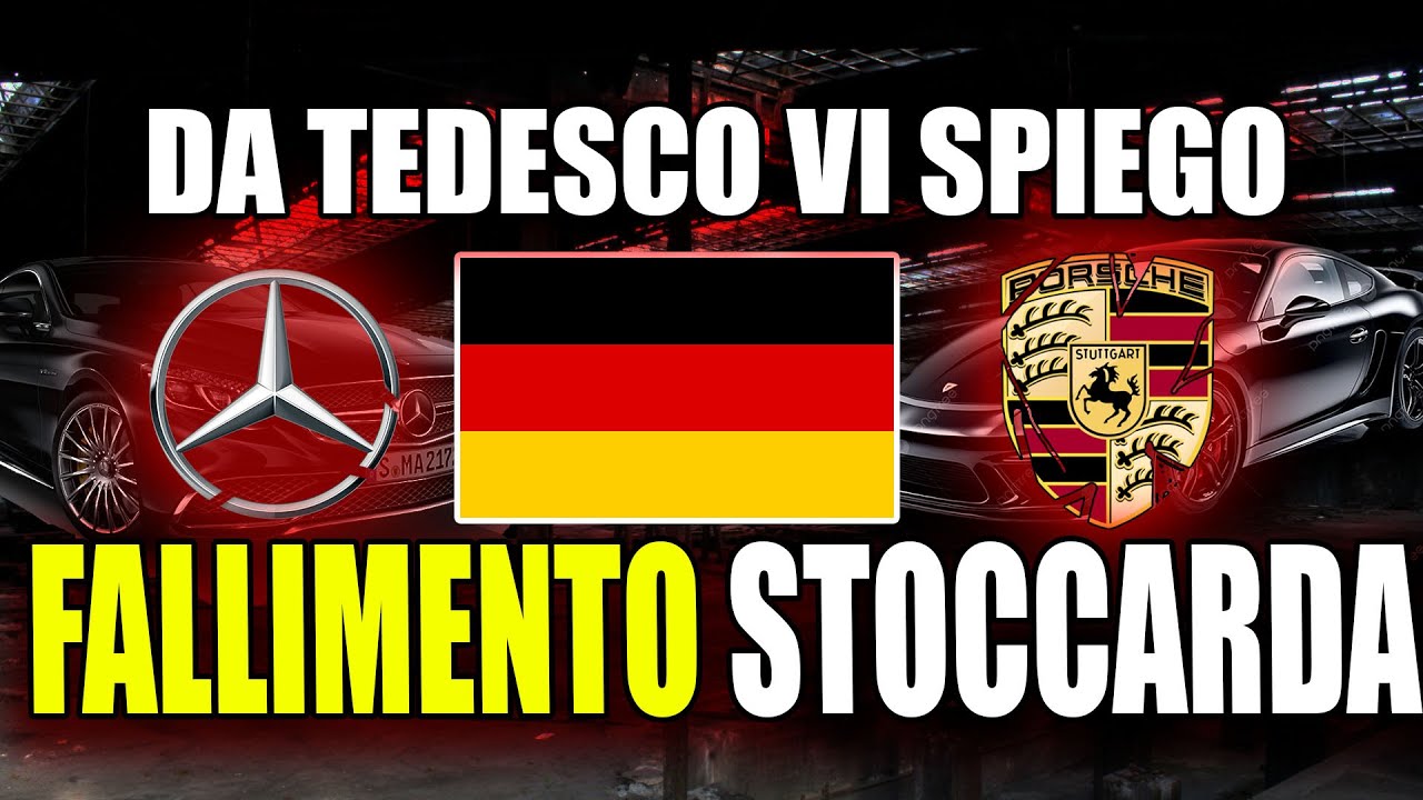 STOCCARDA SULL'ORLO DEL FALLIMENTO! CROLLA IL MOTORE DELL'ECONOMIA? CRISI AUTO