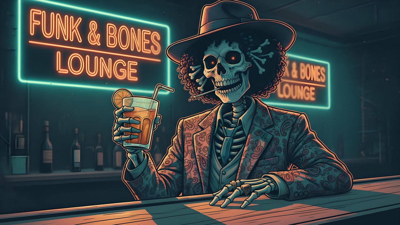 🕺🏽 Funky Skeleton Nightlife | Retro Funk Vibes Celebration Mix