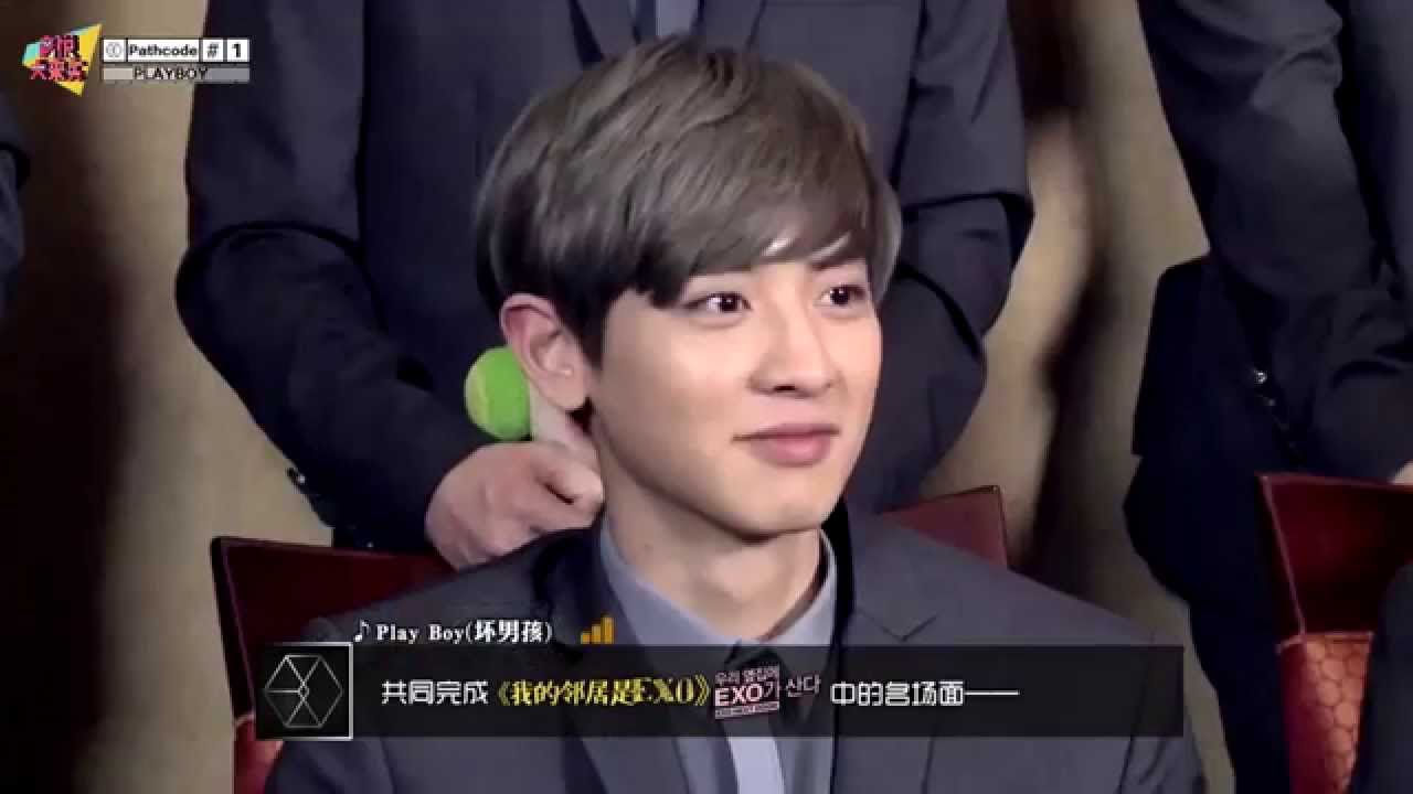 150508 EXO ChanSoo "real heroine of Chanyeol" lol