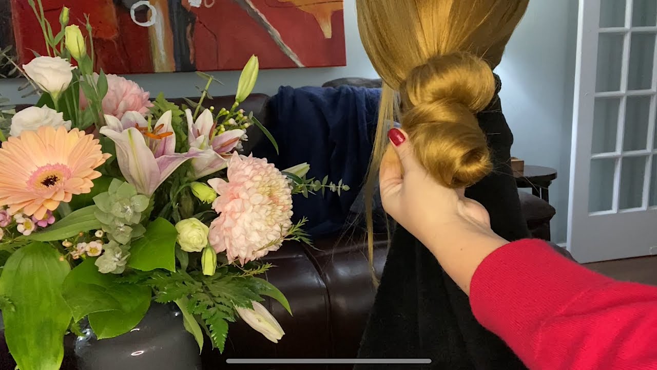 Hair Brushing & Hair Play #12 ASMR (Soft-Spoken)